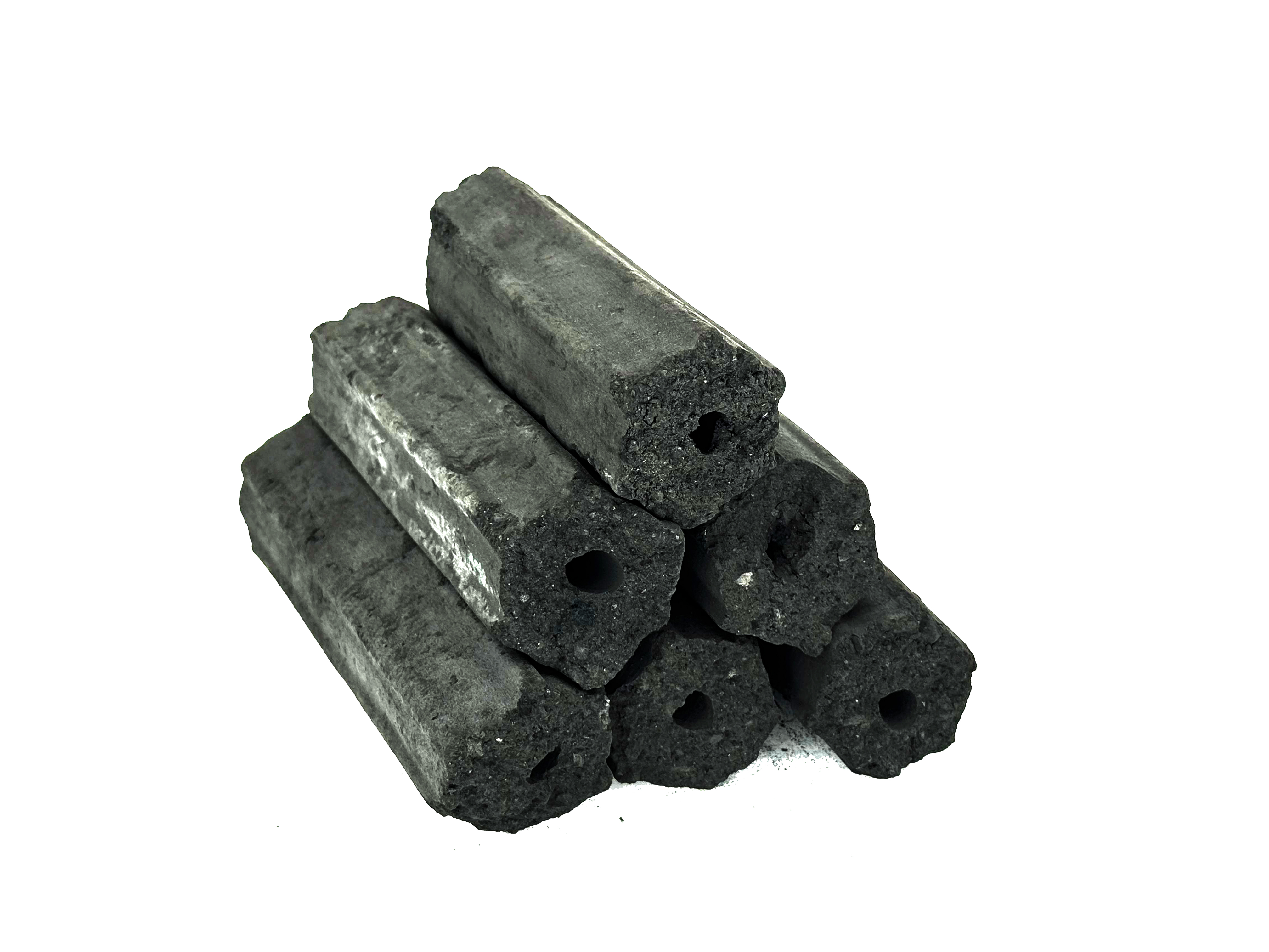 六角松木机制烧烤炭